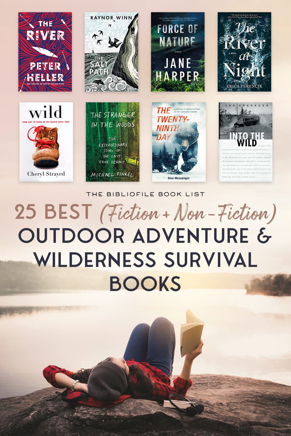 25 Best Outdoor Adventure Wilderness Survival Books Fiction Non