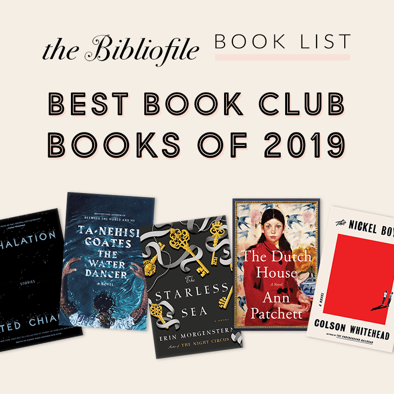 20 Best Book Club Books for 2019 The Bibliofile