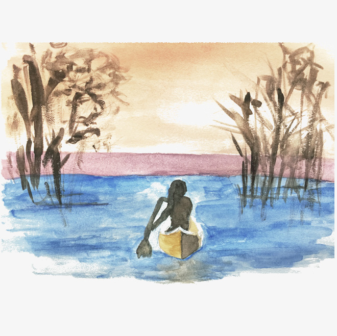 Weekend Watercolor: Where the Crawdads Sing