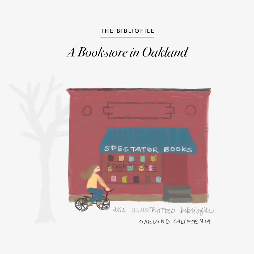 A Bookstore in Oakland, Illustrated