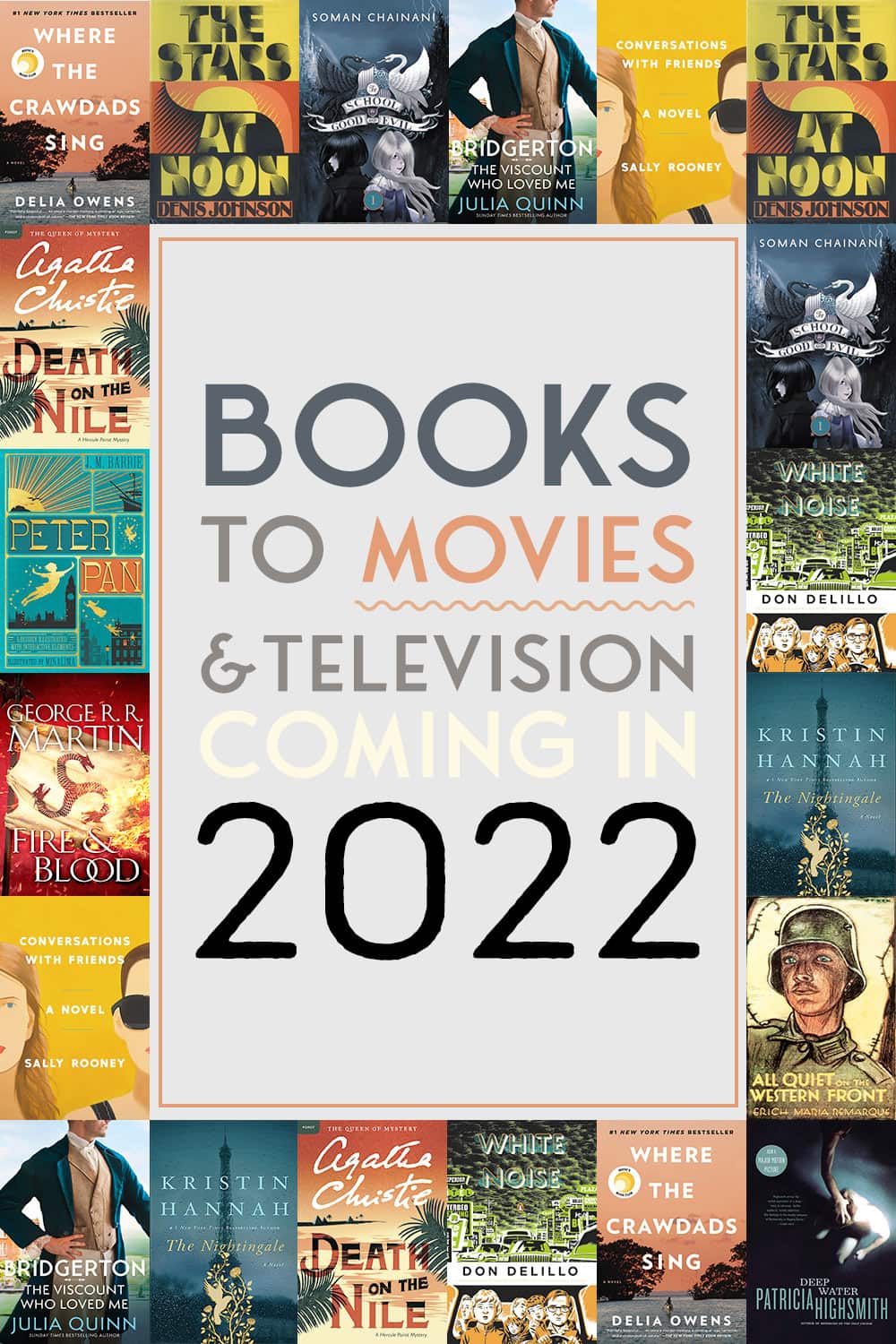 2022 books to movies and tv adaptations coming soon