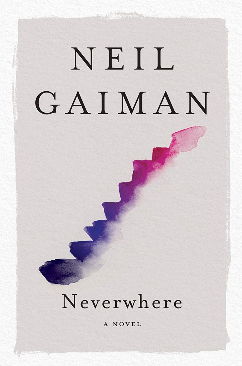 neverwhere by neil gaiman, cover by henry sene yee