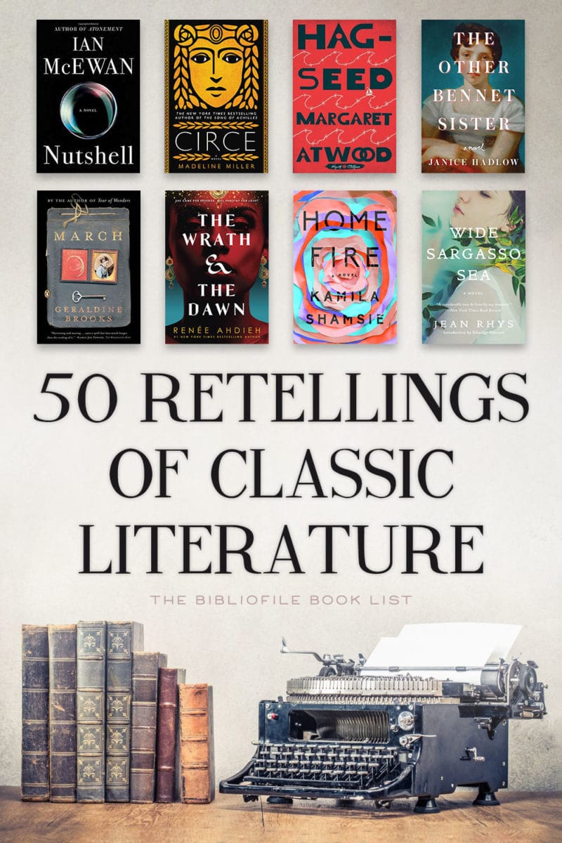 retellings classic books novels literature based on inspired by classic 