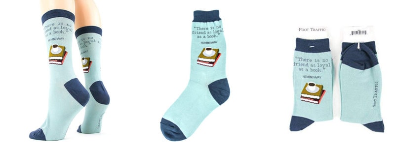 book socks  gifts for book lovers under 12 best literary gifts stocking stuffers holiday gift ideas gift guide