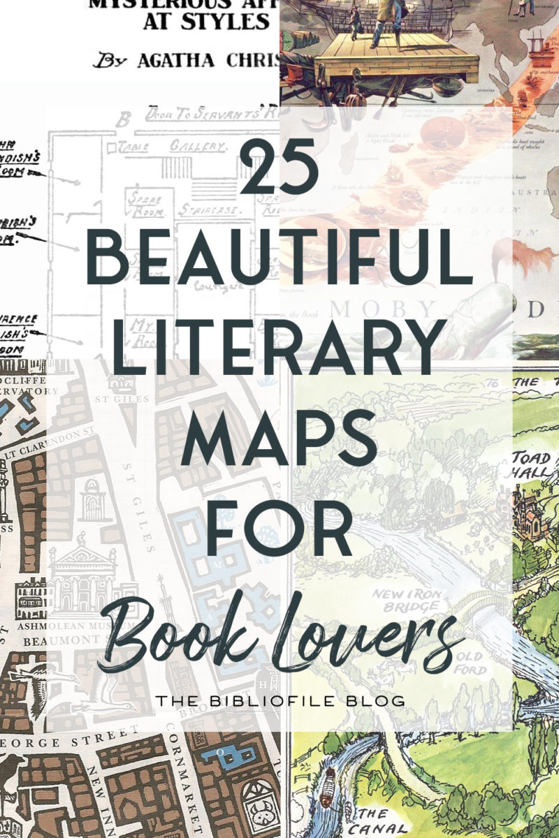 literary fictional maps from books