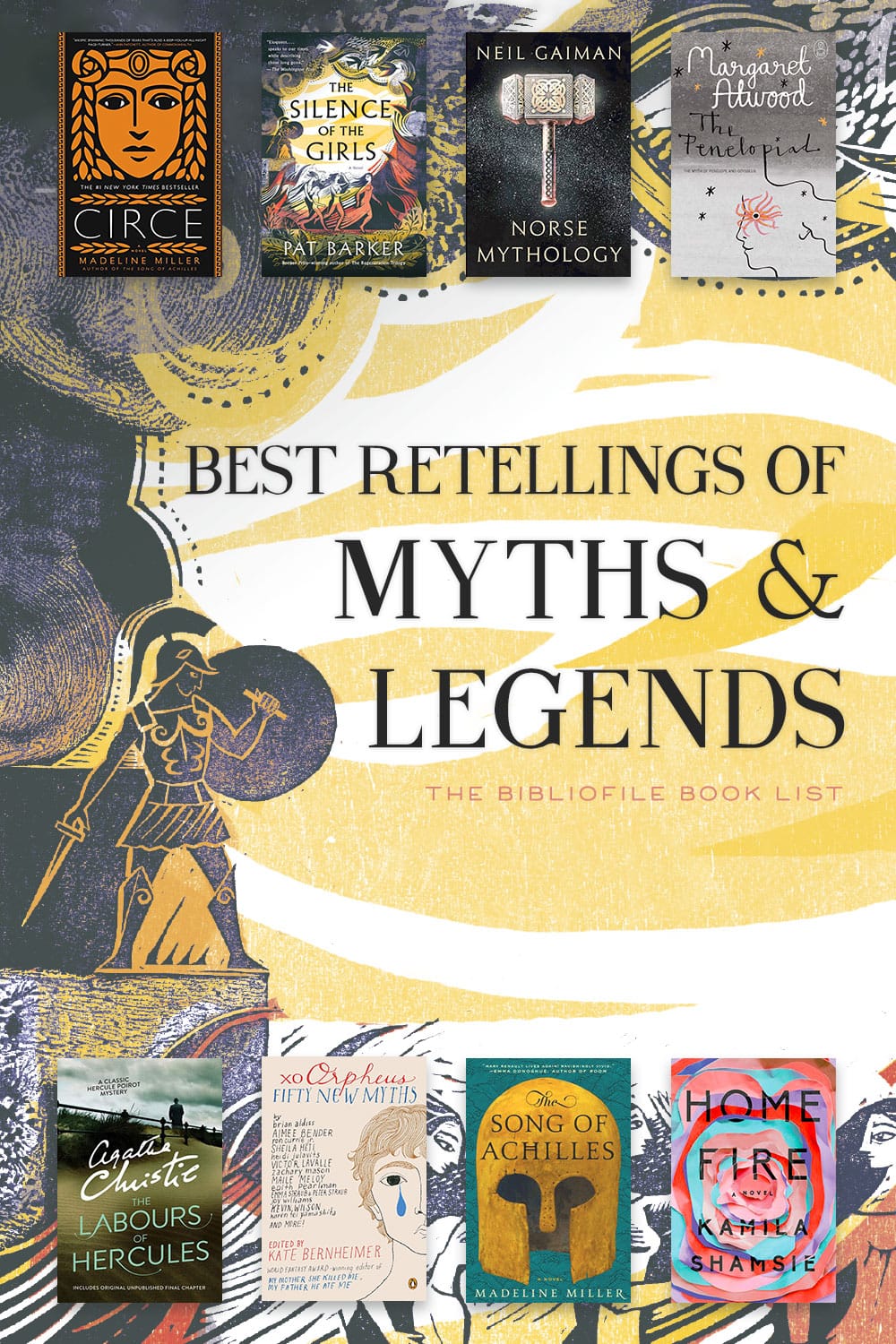 mythology myths legends retellings books novels