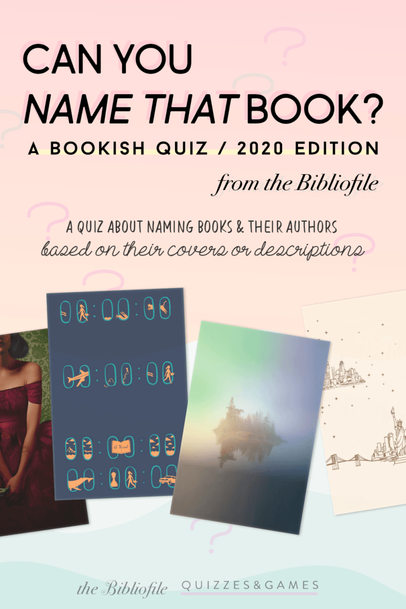 can you name that book 2020 edition from the bibliofile