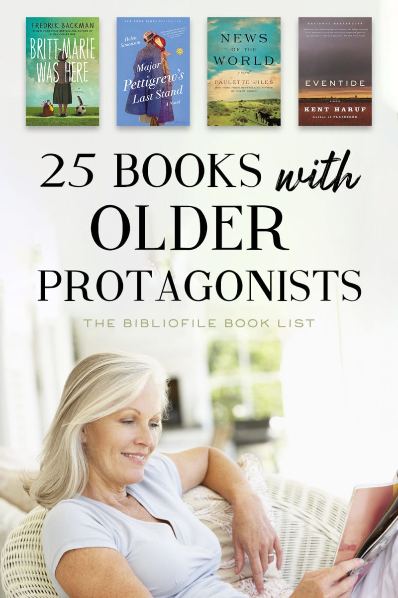 books with older main characters protagonists novels elderly