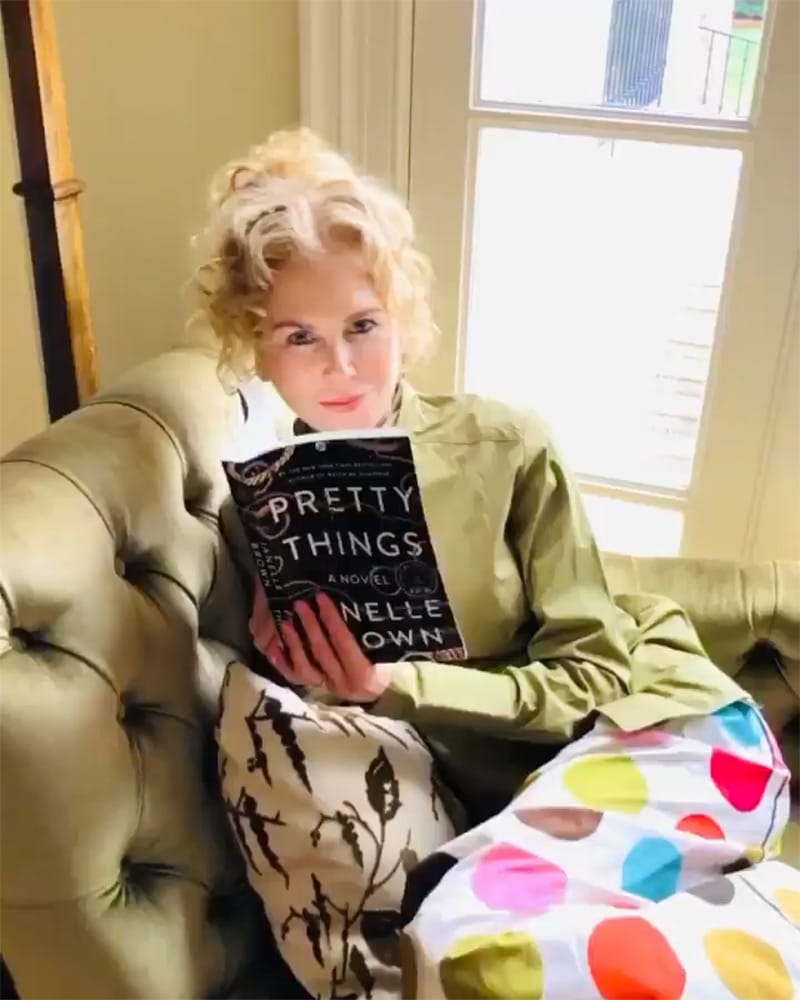Nicole Kidman reading Pretty Things