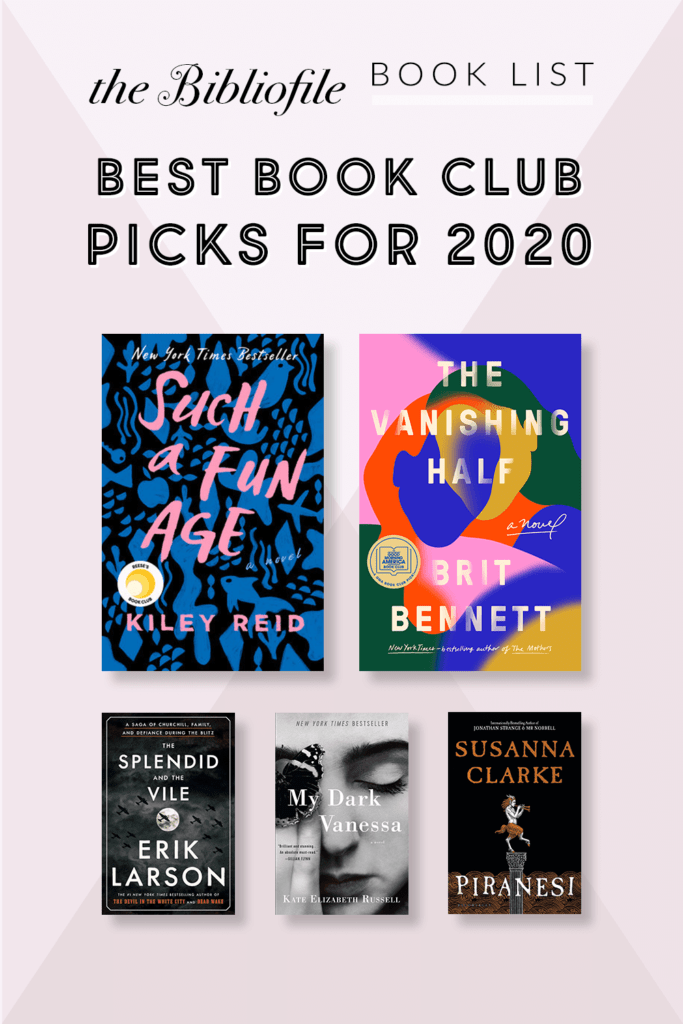 2020 Book Club Books 25 Best Book Club Picks for 2020