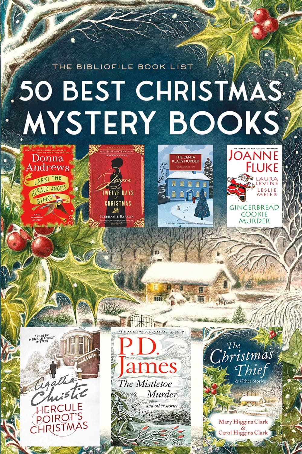 50 Best Christmas Mysteries for the Holidays The Bibliofile
